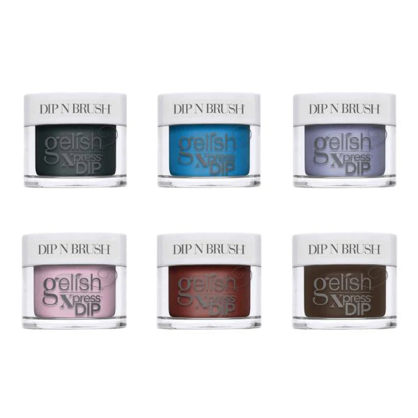 Gelish Xpress Dip - In Frame Fall 2024 Collection 6pc Set - Fall 2024 Collection