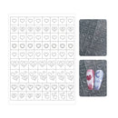 Nail Art Stencil - Ombre Nail Art Stencil Sticker H-406