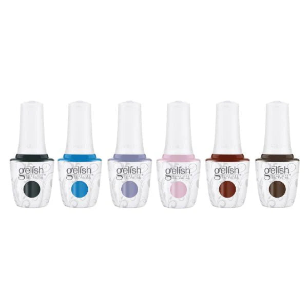 Gelish - A Fuzzy Feeling Collection 6pc Set - Winter 2024 Collection