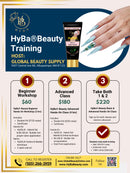 HyBa - Workshop Nail Event October 18th & 19th 2026 @ GLOBAL BEAUTY SUPPLY