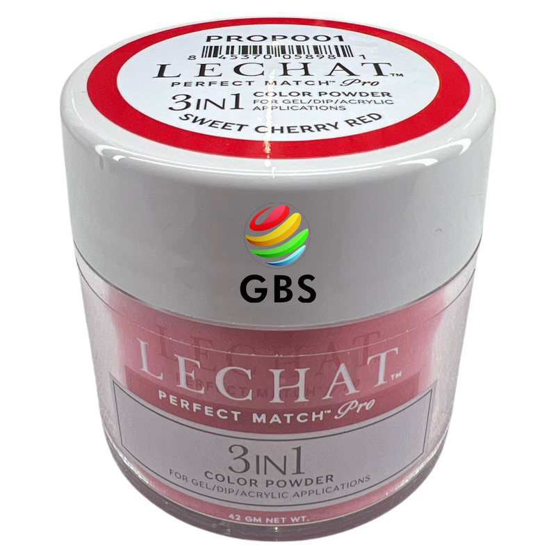 LeChat Perfect Match Pro 3-in-1 Dip Powder - Sweet Cherry Red PROP001