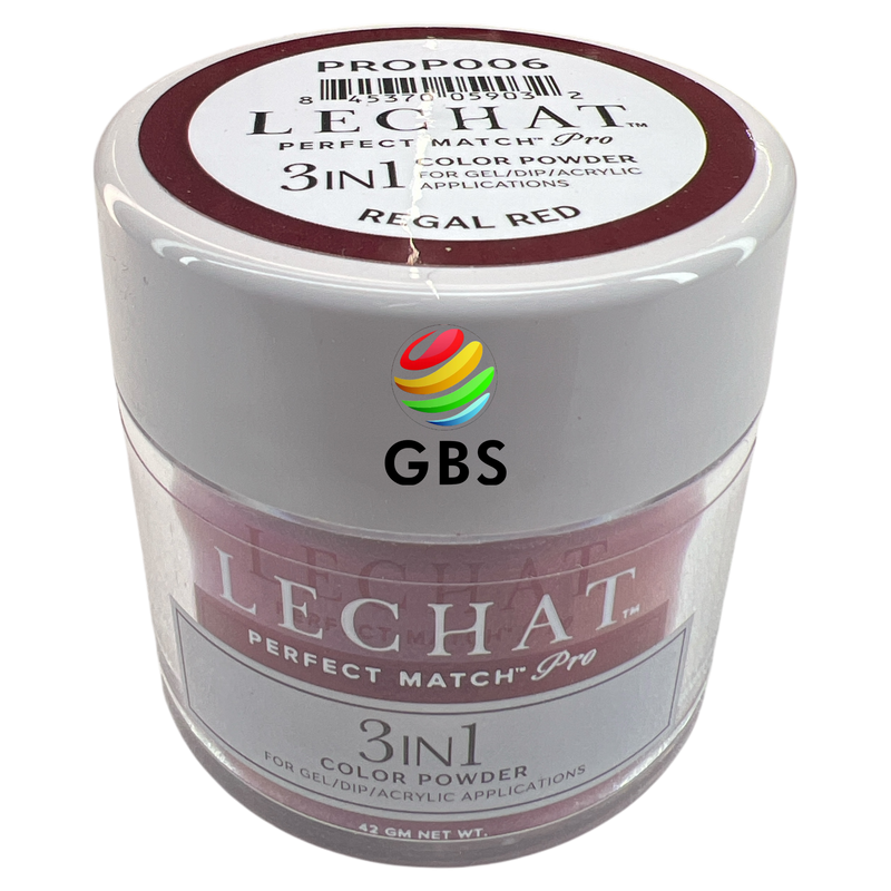 LeChat Perfect Match Pro 3-in-1 Dip Powder - Regal Red PROP006