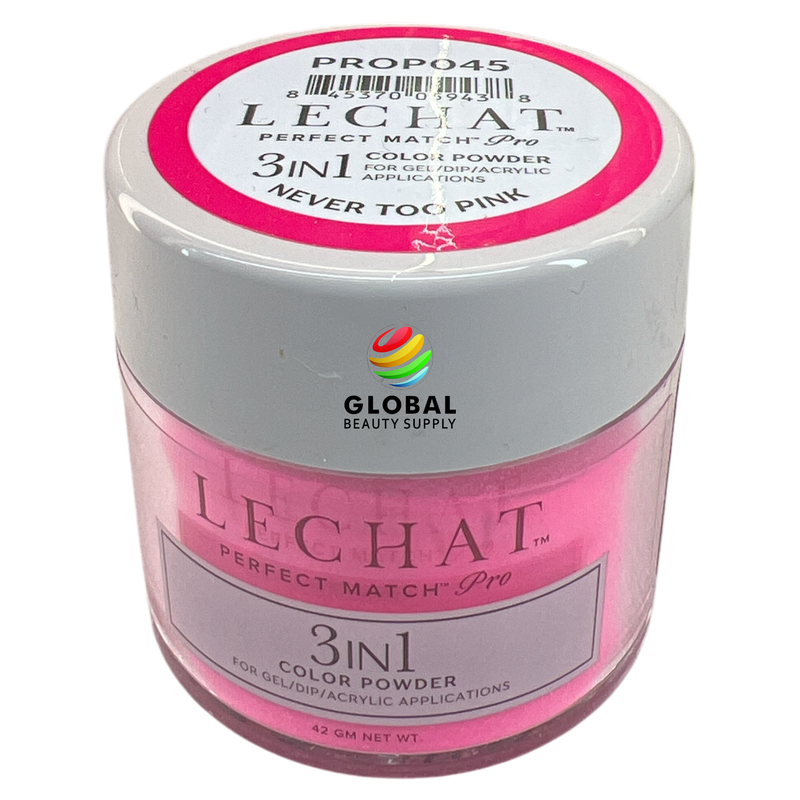 LeChat Perfect Match Pro 3-in-1 Dip Powder - Never Too Pink PROP045