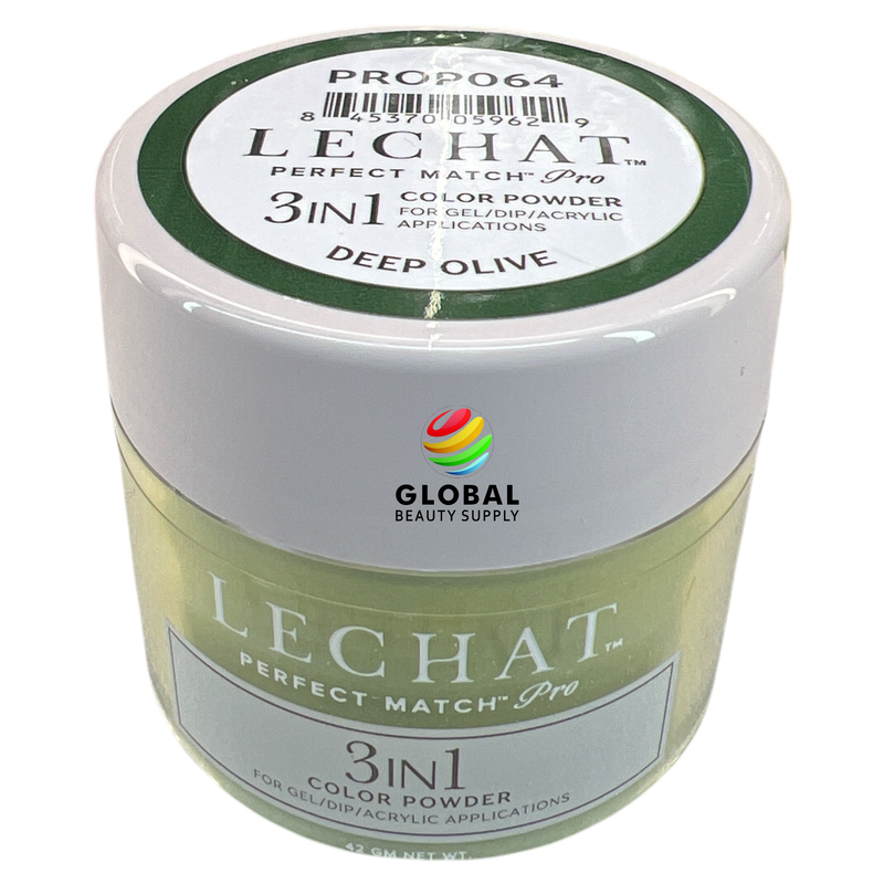 LeChat Perfect Match Pro 3-in-1 Dip Powder - Deep Olive PROP064