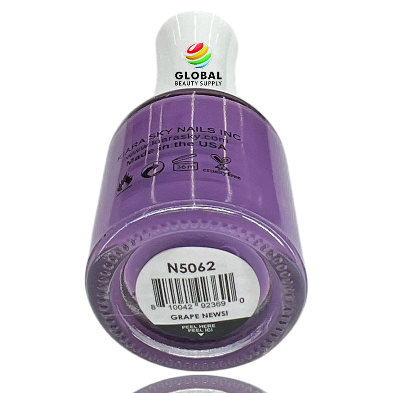 Kiara Sky Nail Lacquer - Grape News! N5062