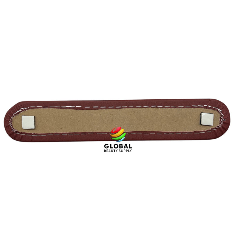 Armrest / Wristrest for Manicure Table - Burgundy 18" Straight