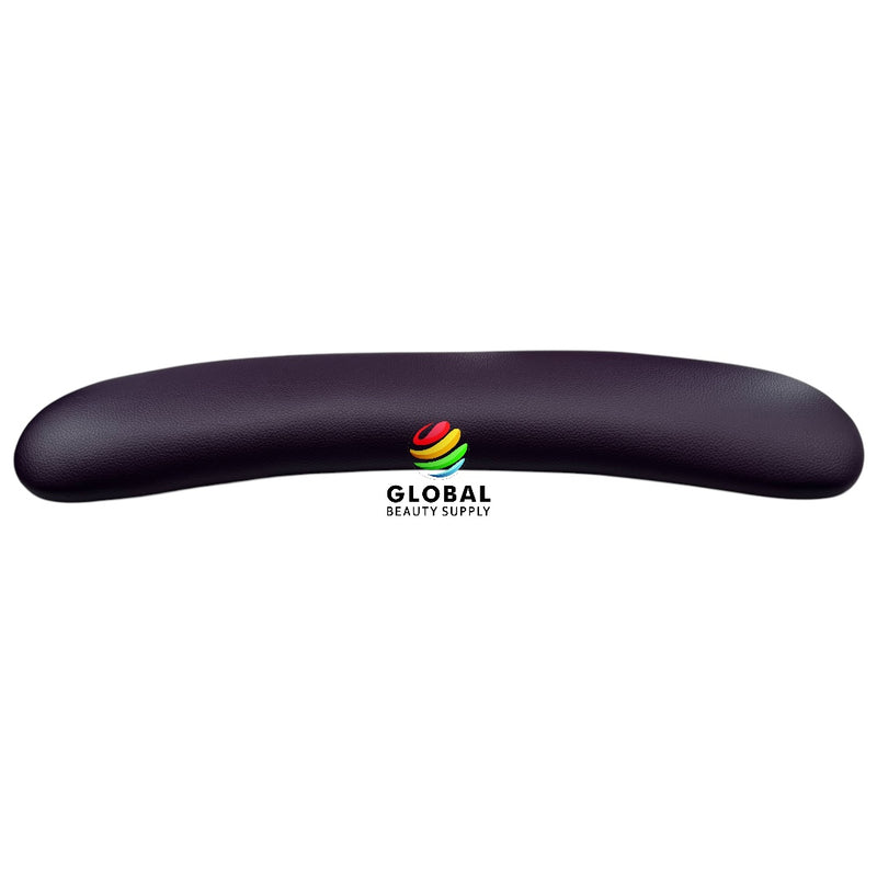 Armrest/Wrist Rest for Manicure Table - Purple 20.5" Curved