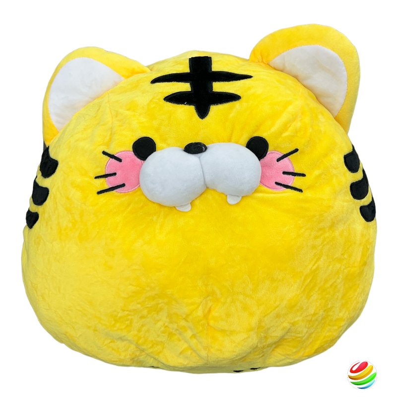 Korotora Big Plush Yellow  Cat / Tiger Pillow Plush