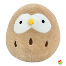 Takashoji Big Plush Owl Pillow Tan