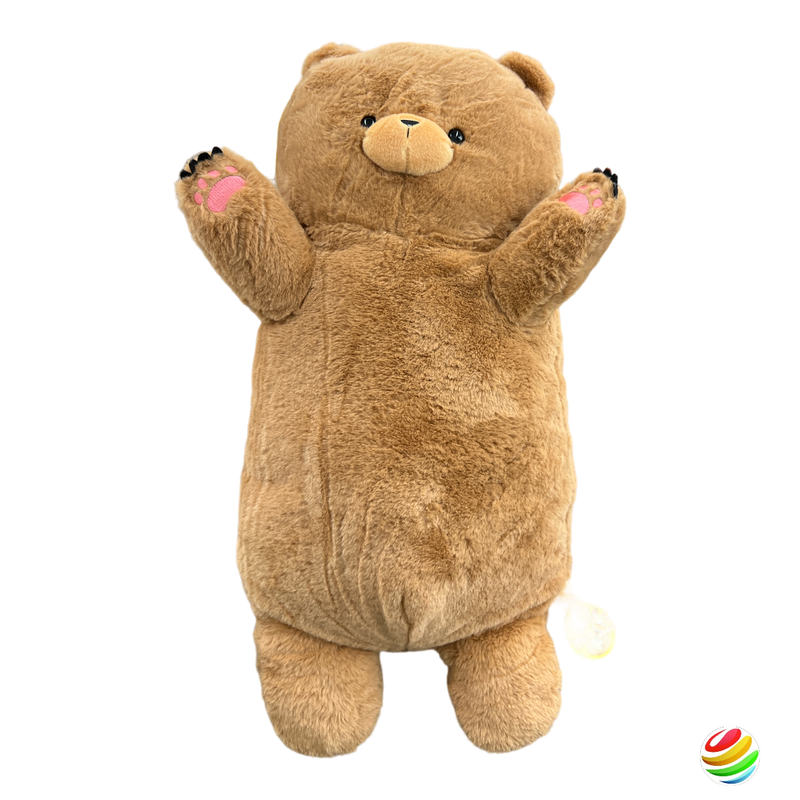 Fluffy Brown Bear Plush