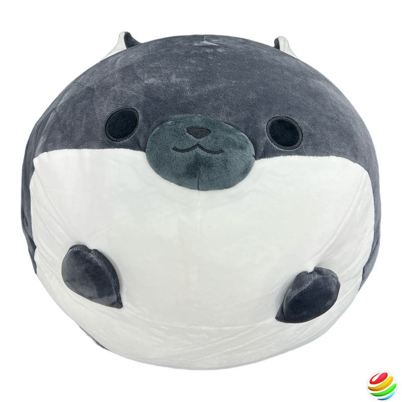 Takashoji Big Plush Dark Gray Shiba Inu Dog Plush