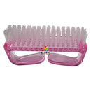Manicure Brush - Easy Grip Wide Handle Finger Nail Cleaning Brush - Global Beauty Supply, LLC