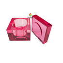 Crystal Dappen Dish, Pink