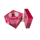 Crystal Dappen Dish, Pink