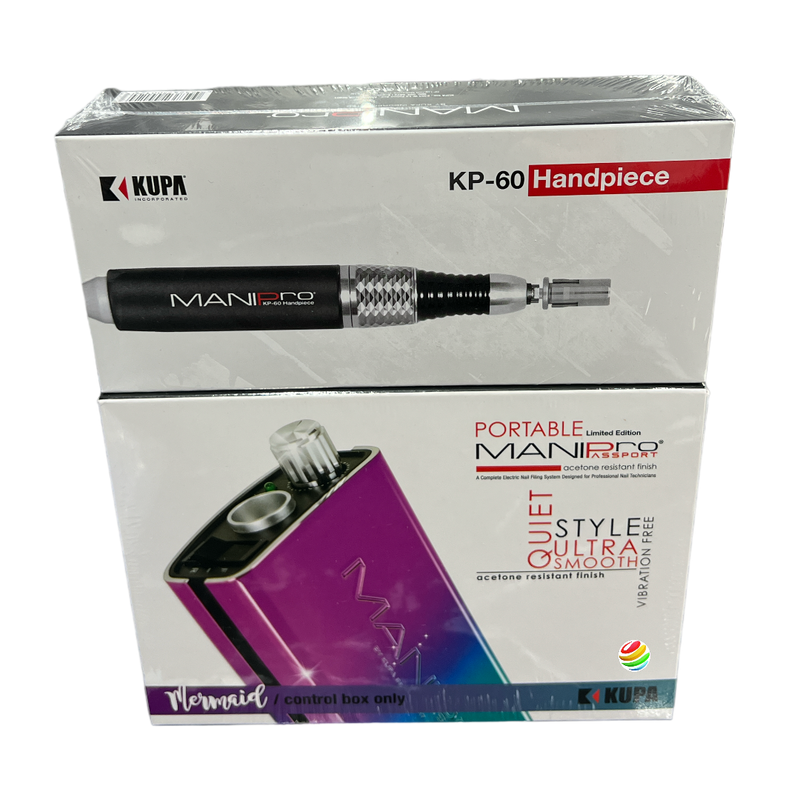 Kupa Manipro Passport Mermaid with KP-60 Handpiece Nail Drill