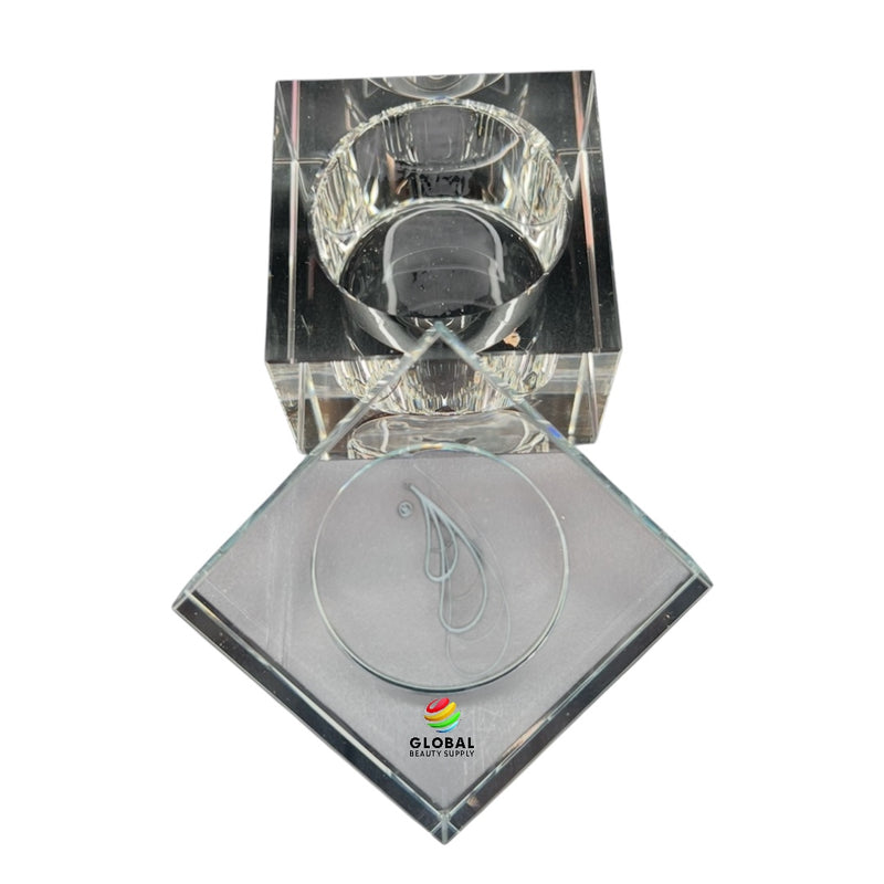 Crystal Dappen Dish, Clear