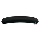 Armrest/Wristrest for Manicure Table - Black 16" Curved