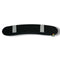 Armrest/Wristrest for Manicure Table - Black 16" Curved