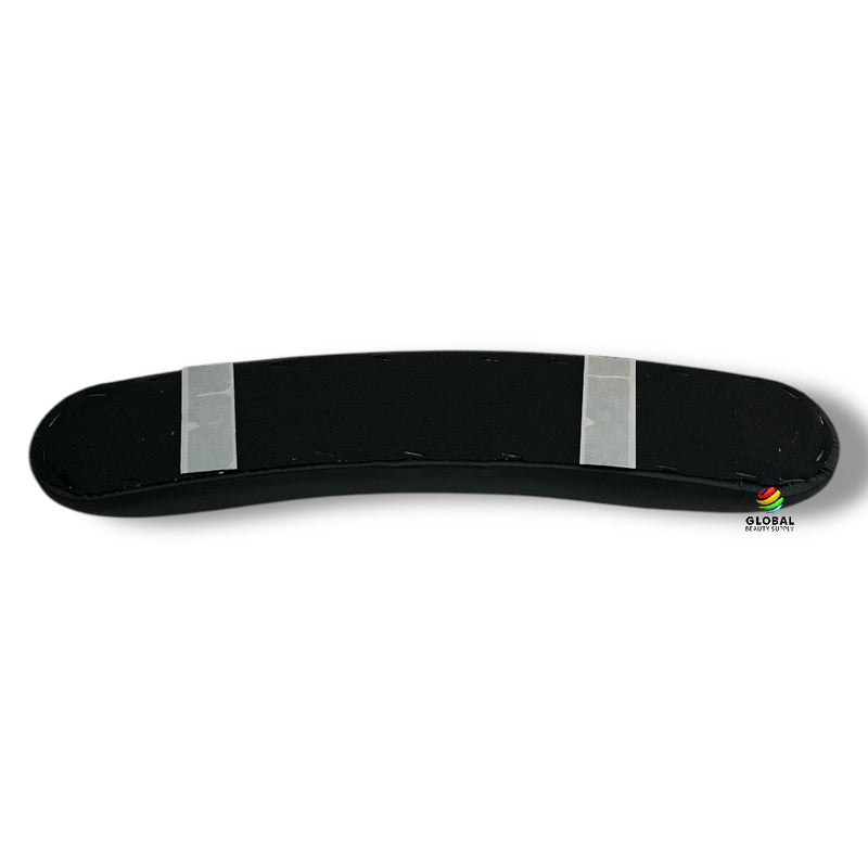 Armrest/Wristrest for Manicure Table - Black 16" Curved