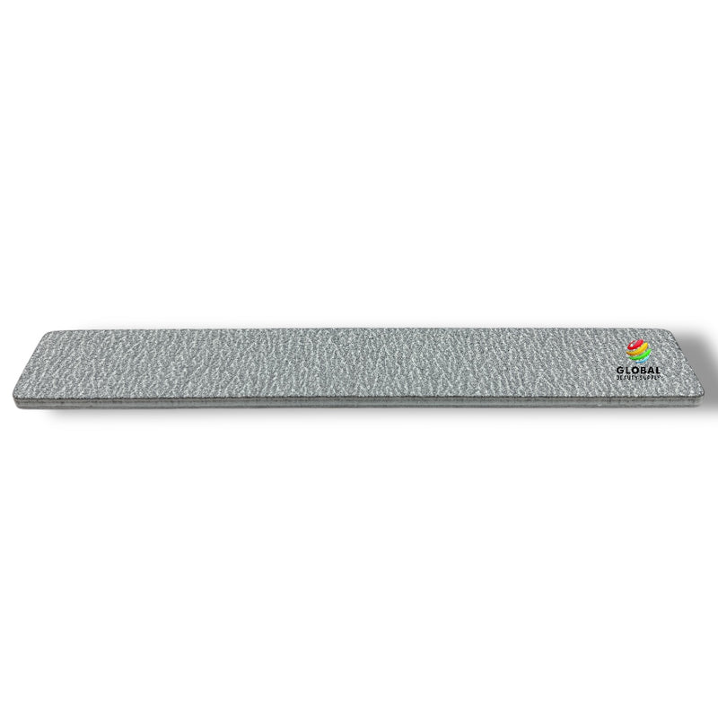 Nail Files & Emery Boards 7” 80/80 grit COARSE Jumbo Zebra Square File