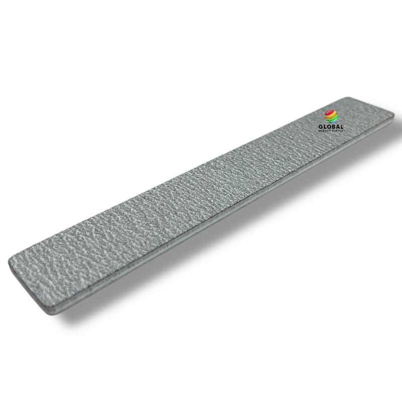 Nail Files & Emery Boards 7” 80/80 grit COARSE Jumbo Zebra Square File