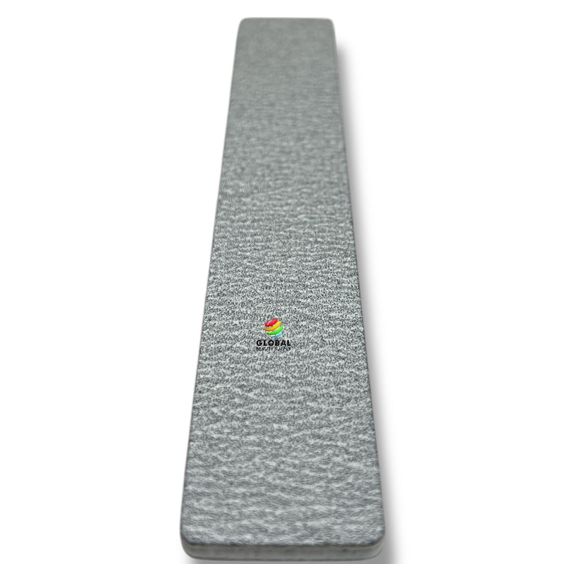 Nail Files & Emery Boards 7” 80/80 grit COARSE Jumbo Zebra Square File