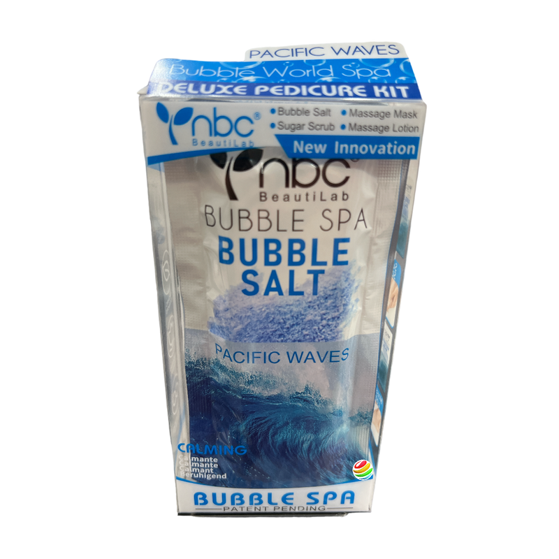 nbc 4 in 1 Bubble Spa Deluxe Pedicure Kit Pacific Waves