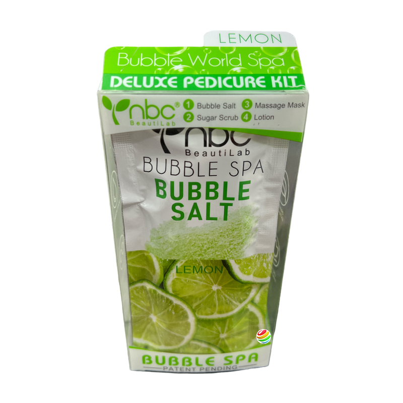 nbc 4 in 1 Bubble Spa Deluxe Pedicure Kit Lemon