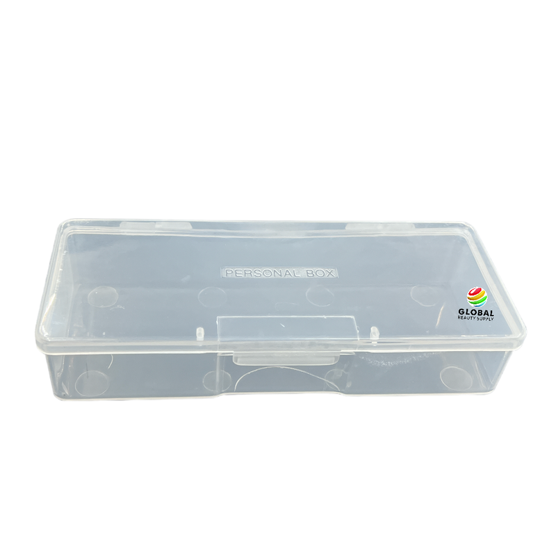 Personal Care Box - Empty Plastic Box Large Clear
