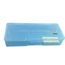 Personal Care Box - Empty Plastic Box Large Blue