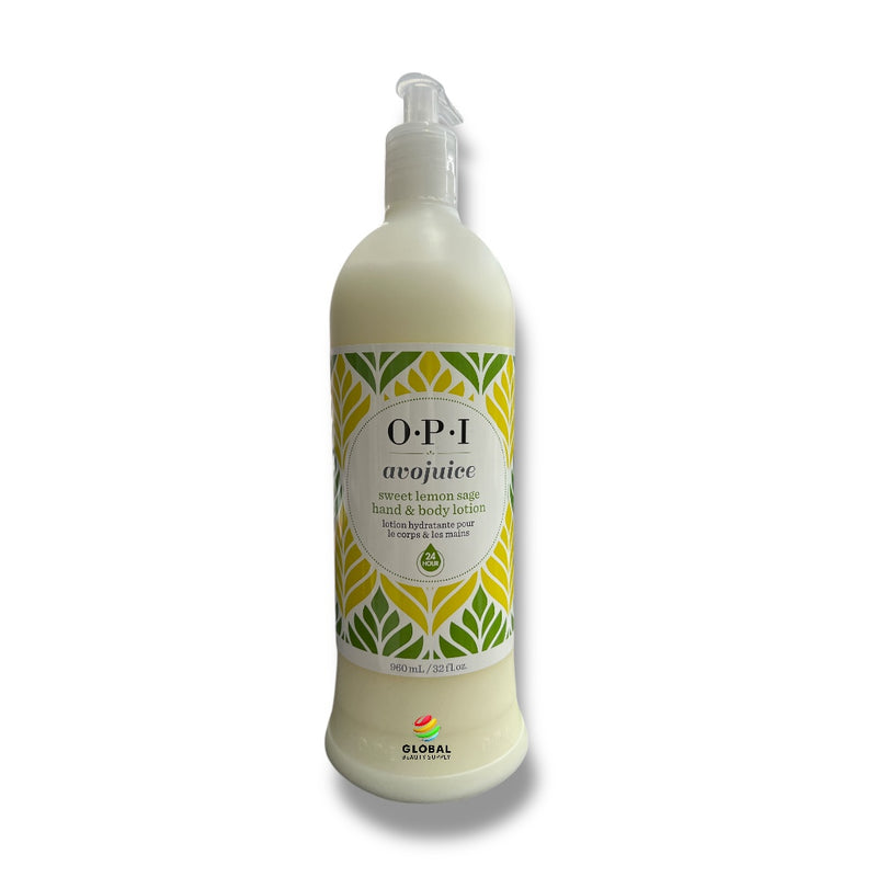 OPI avojuice Sweet Lemon Sage Hand & Body Lotion 960 mL / 32 Fl Oz.