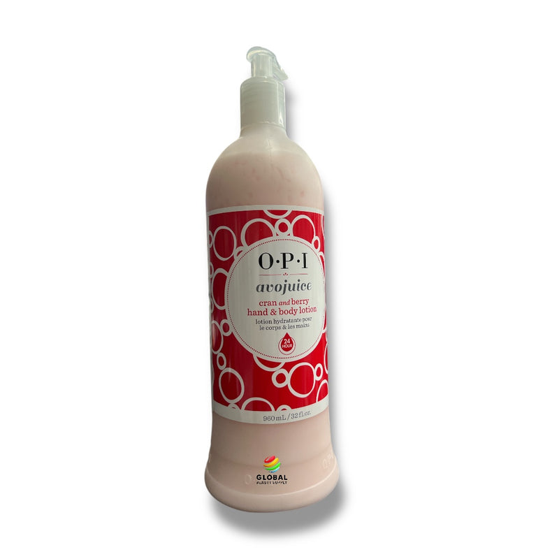 OPI avojuice Cran and Berry Hand & Body Lotion 960 mL / 32 Fl Oz.