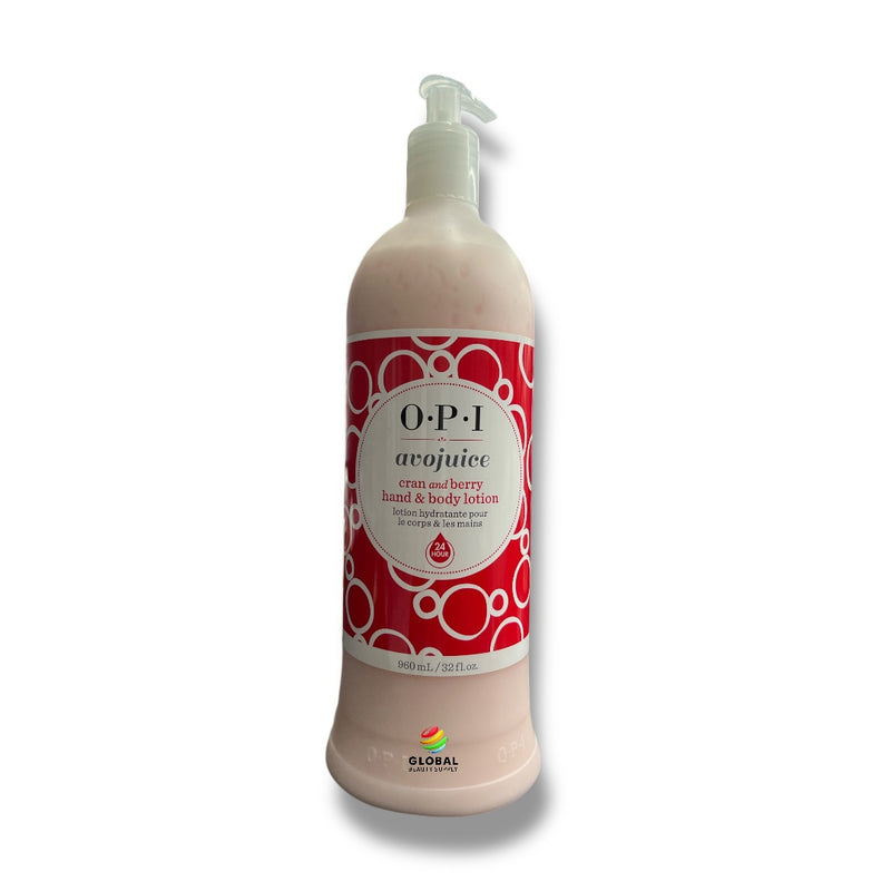 OPI avojuice Cran and Berry Hand & Body Lotion 960 mL / 32 Fl Oz.