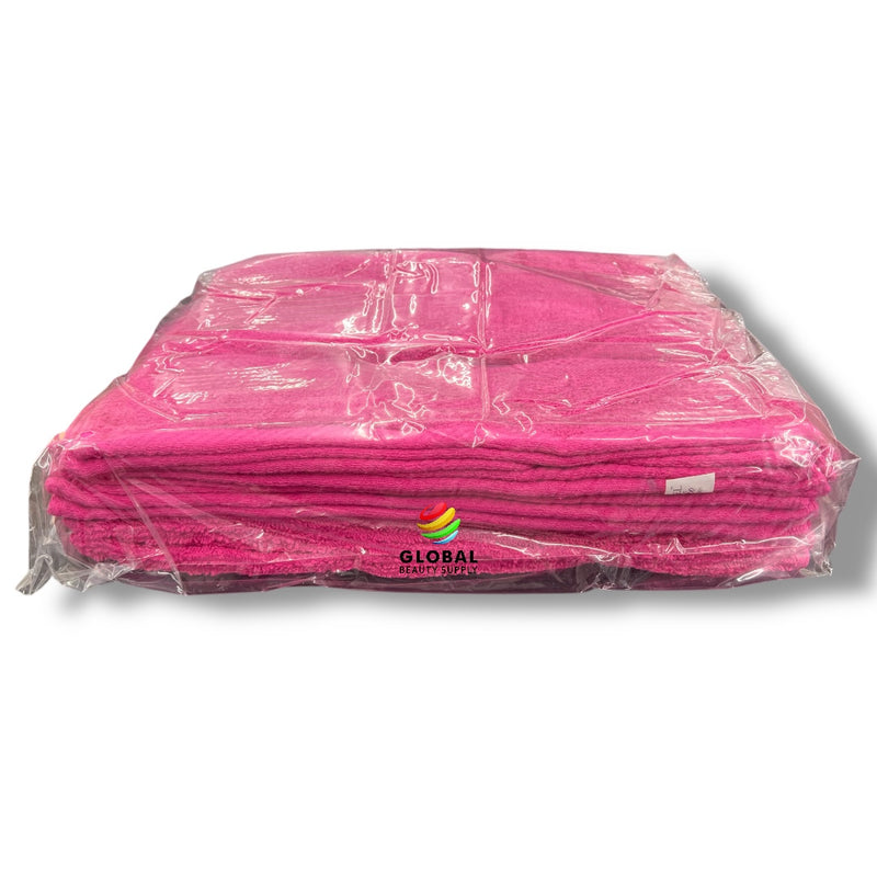 Laurel Jumbo Towel 16X28 1 Dozen Lipstick Pink