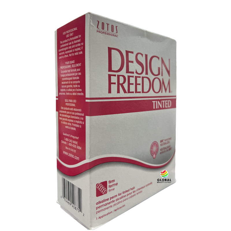 Zotos Design Freedom Tinted Alkaline Perm