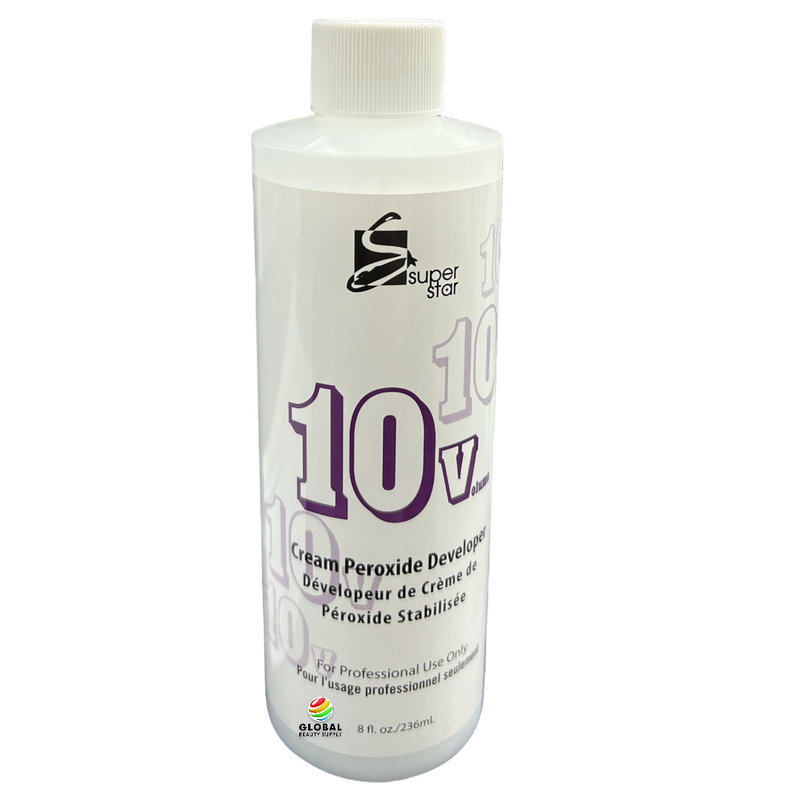 Super Star 10 Volume Cream Peroxide Developer 8 oz