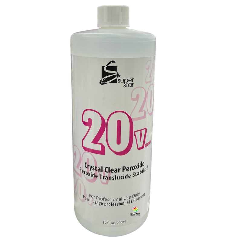 Super Star 20 Volume Crystal Clear Peroxide 32 oz