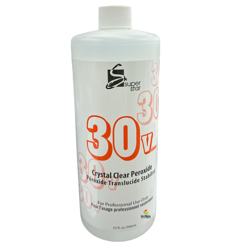 Super Star 30 Volume Crystal Clear Peroxide 32 oz