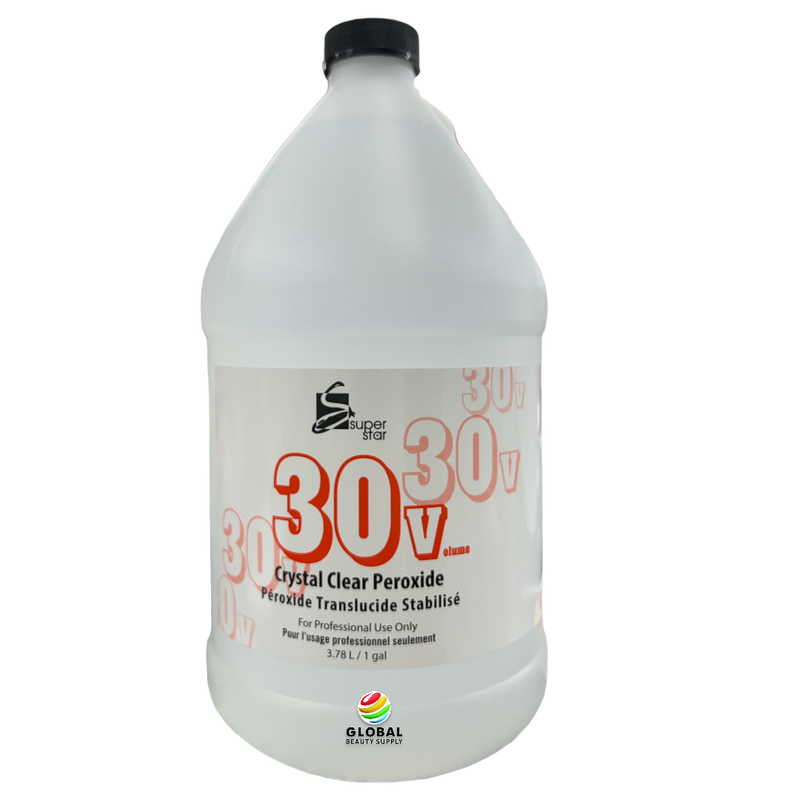 Super Star 30 Volume Crystal Clear Peroxide 1 Gallon