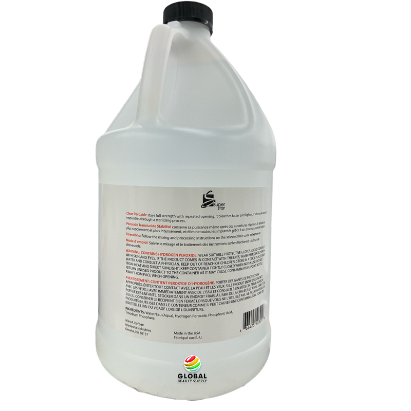 Super Star 30 Volume Crystal Clear Peroxide 1 Gallon