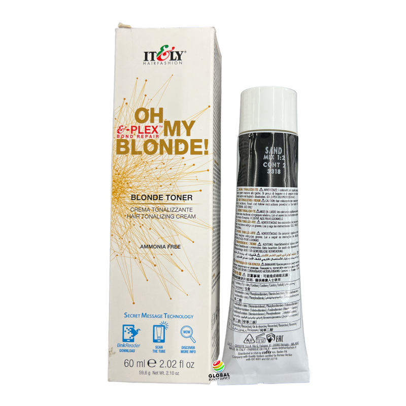 Itely Oh My Blonde Blonde Toner Sand 60ml