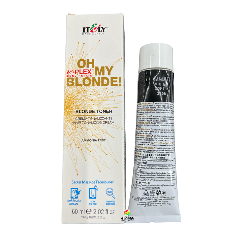 Itely Oh My Blonde Blonde Toner Caramel 60ml