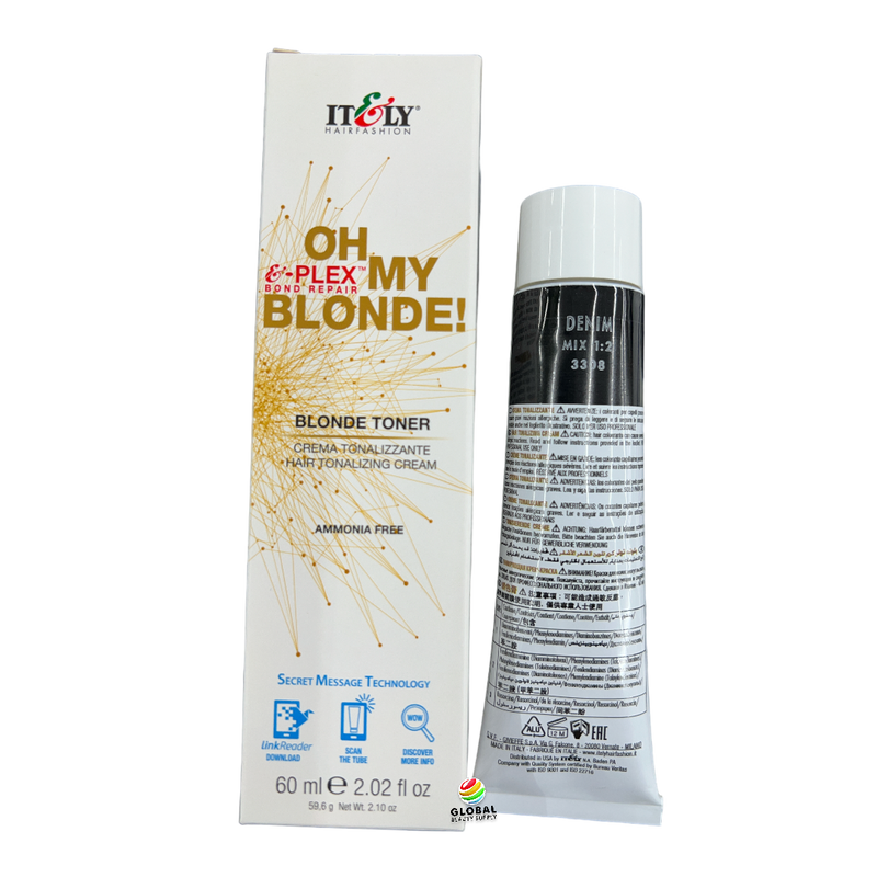 Itely Oh My Blonde! Blonde Toner - Denim 2.02 oz