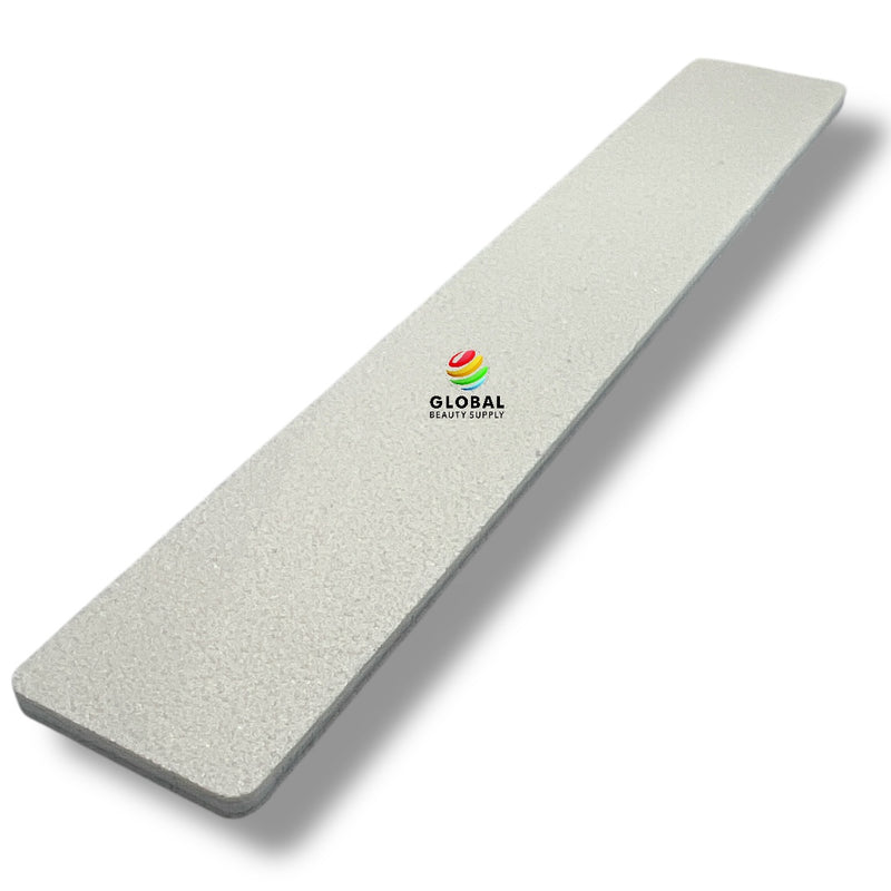 Nail Files & Emery Boards 7” 100/100 grit COARSE Jumbo White Square File