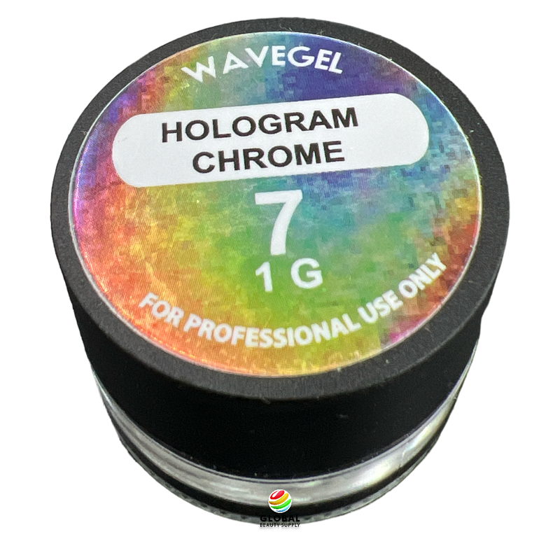 Wavegel Hologram Chrome Metal Powder