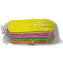 Foam Pedicure Slippers, Slip Resistant Bottom (Folding) Mix Colors (12pairs)