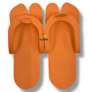 Foam Pedicure Slippers, Slip Resistant Bottom (Folding) Mix Colors (12pairs)