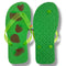 Pedi-Flips (Pedicure Slippers, Size 41 Women's Size 6-7) - Green