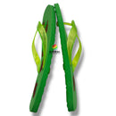 Pedi-Flips (Pedicure Slippers, Size 41 Women's Size 6-7) - Green