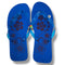 Pedi-Flips (Pedicure Slippers, Size 44 Women's Size 11-12) - Blue